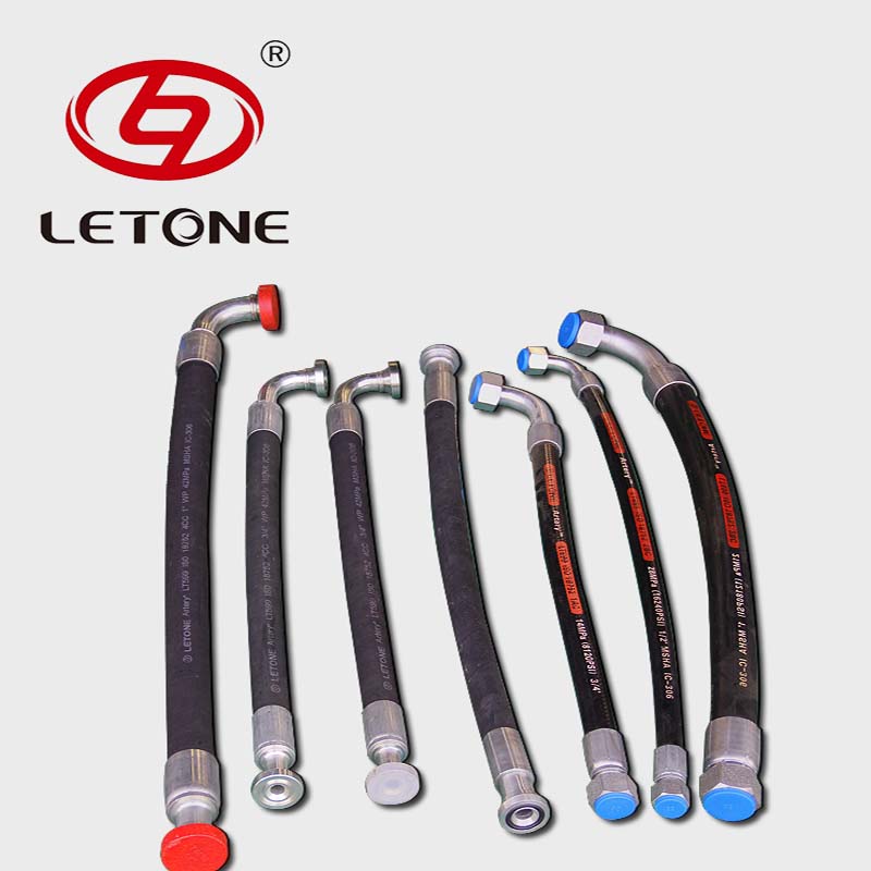 Hydraulic fluid transfer hoses