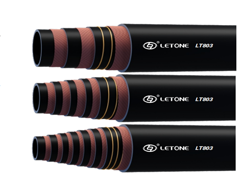 Steam rubber hose