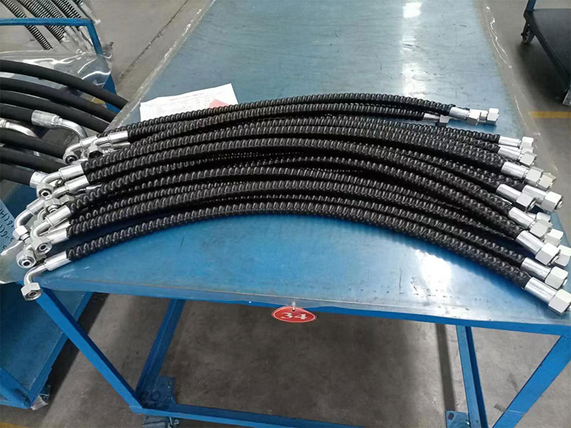 The application of steel wire braided hoses