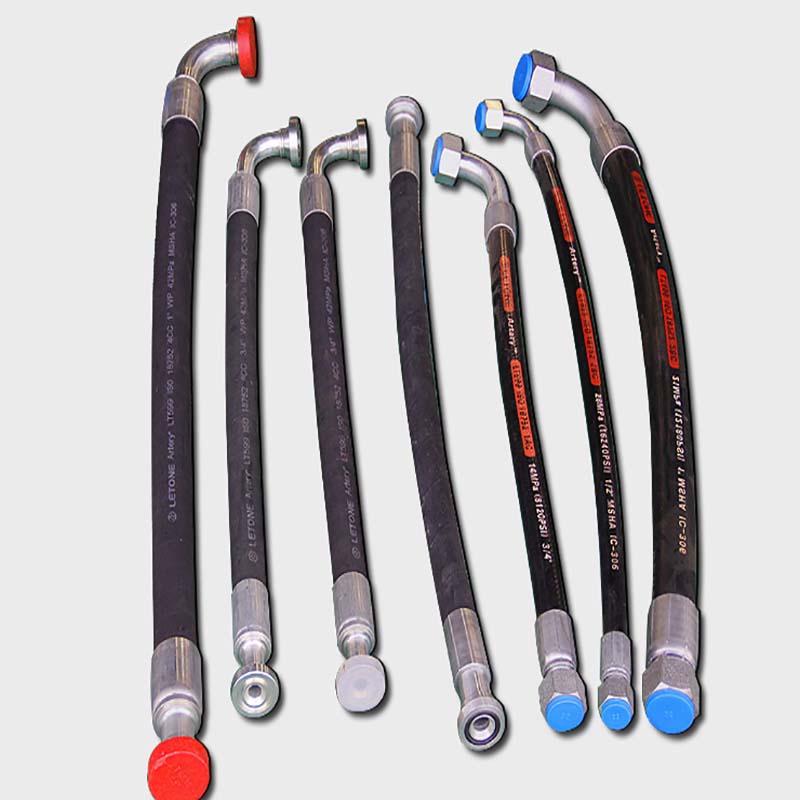 industrial steel wire braided rubber hose
