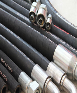 Hydraulic hoses Wear resistant and corrosion-resistant