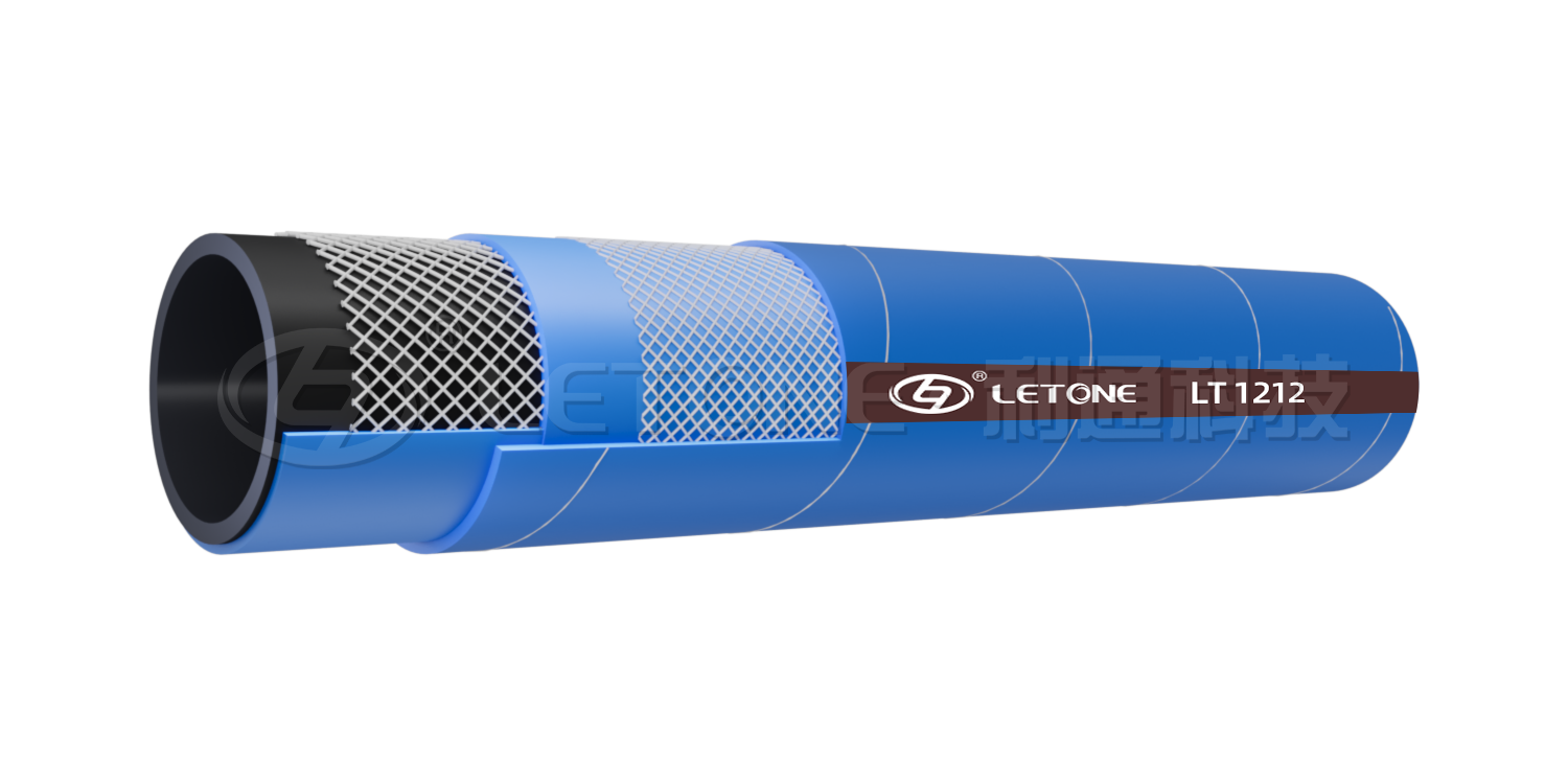 High pressure hydraulic hose for coal mines