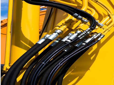 High pressure steel wire hose, oil resistant and wear-resistant hydraulic oil pipe
