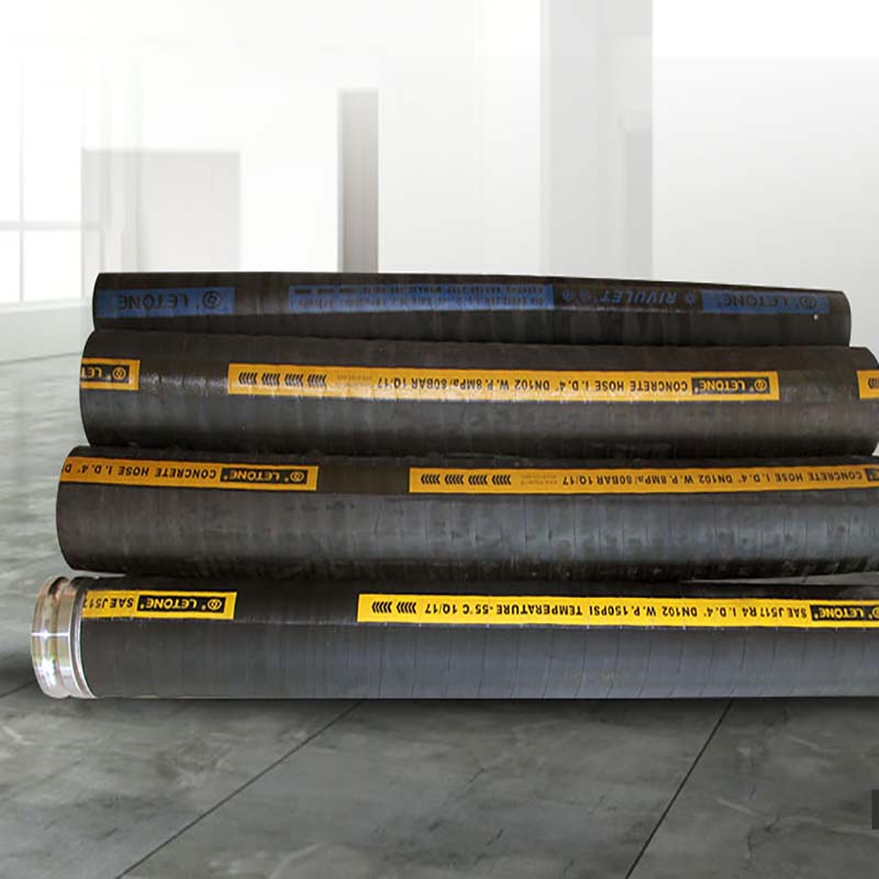 Overall union/flange joint high-pressure hydraulic sand fracturing hose